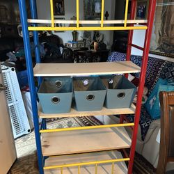 Metal Shelving For Kids Toys Or 📚 Books 📕 