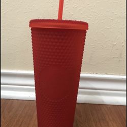 Red Matte Tumbler