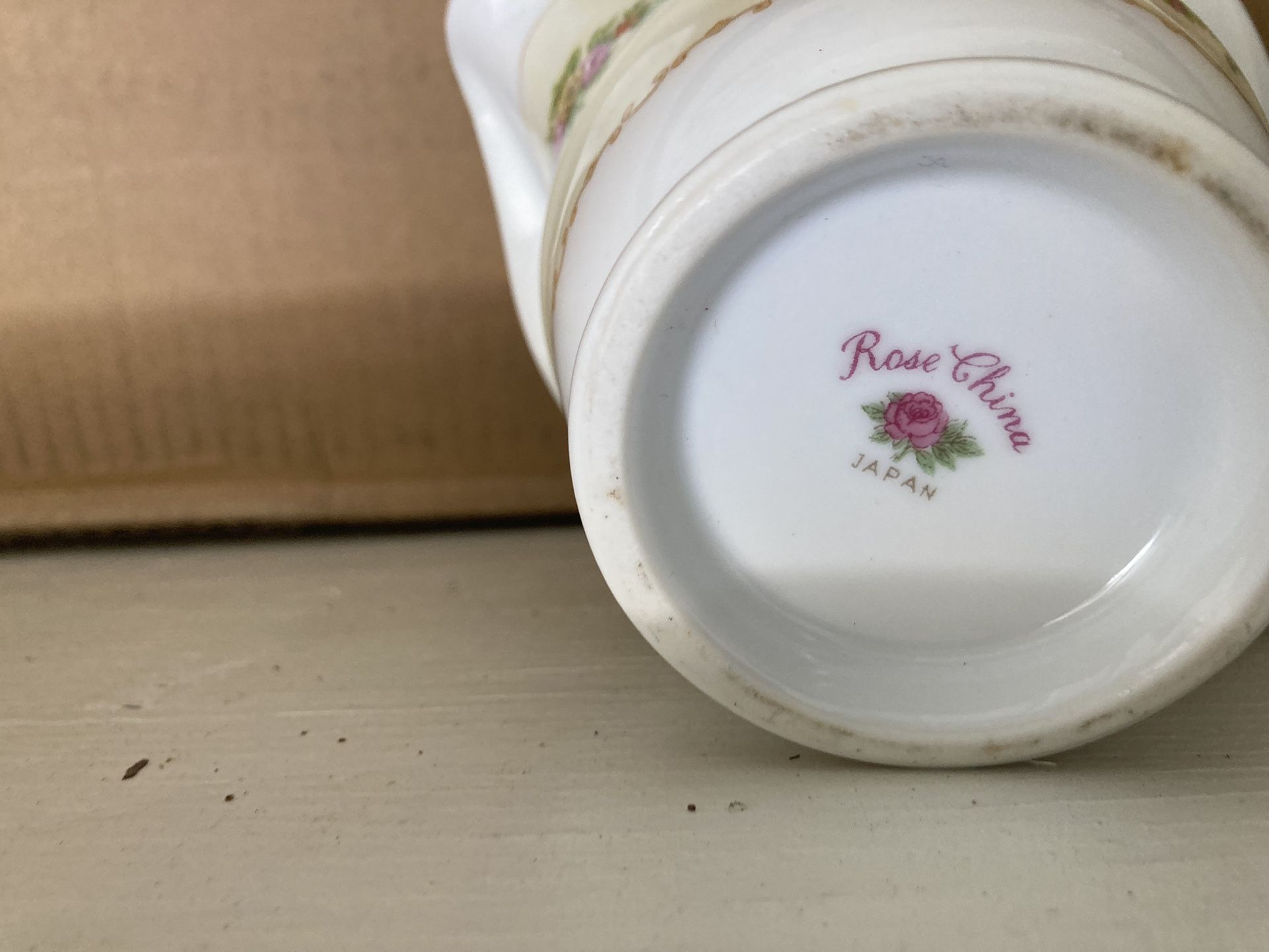 Rose China Set For 10