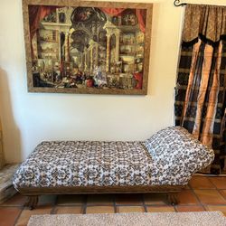 Antique unique chaise lounge