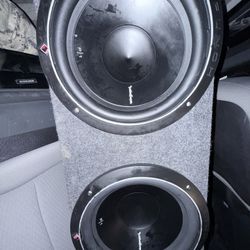 Rockford Fosgate Punch P1 2X 12 IN Subwoofers