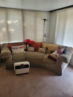 Curved couch