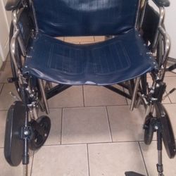 Wheelchair With Oxygen Rack On Back 