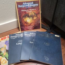 Vintage DnD Books (2nd Edition/Advanced DnD)