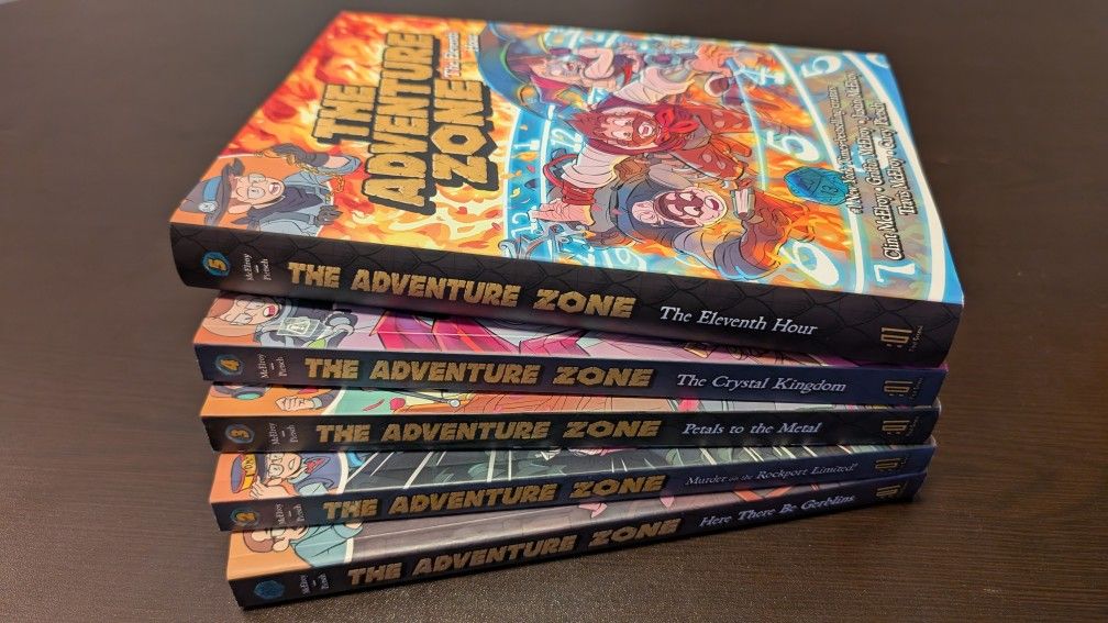 The Adventure Zone Graphic Novels (1-5) (Perfect Condition)