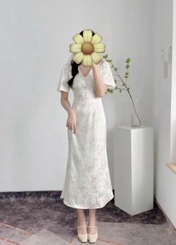 Closet Cleaning · French Vintage-Inspired Satin Mermaid Dress