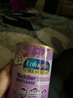 Enfagrow premiuim toddler Gentlease 29.01 oz asking 25$ pick up only please shields and west . Exp:November 1 2027