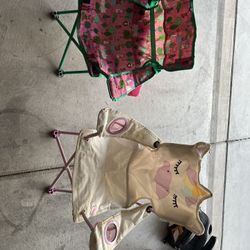 Kids Camping Chairs Five Each 