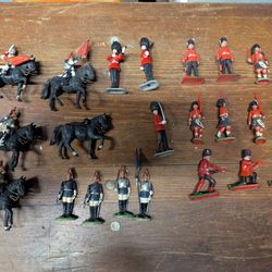 Vintage British Toy Soldiers