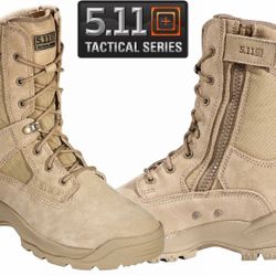 5.11 Tan Boots 8.5