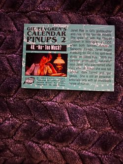1994 Gil Elvgren Calendar Pinups 2 Trading Card #48