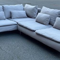 IKEA SÖDERHAMN Sectional Pieces – Light Gray -– Modular Sofa -Delivery Available 🚚