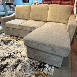 Wow! 🛋️ SLEEPER SECTIONAL WITH STORAGE — ONLY $659 🛋️