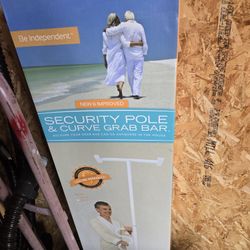 Ceiling To Floor  Grab Bar