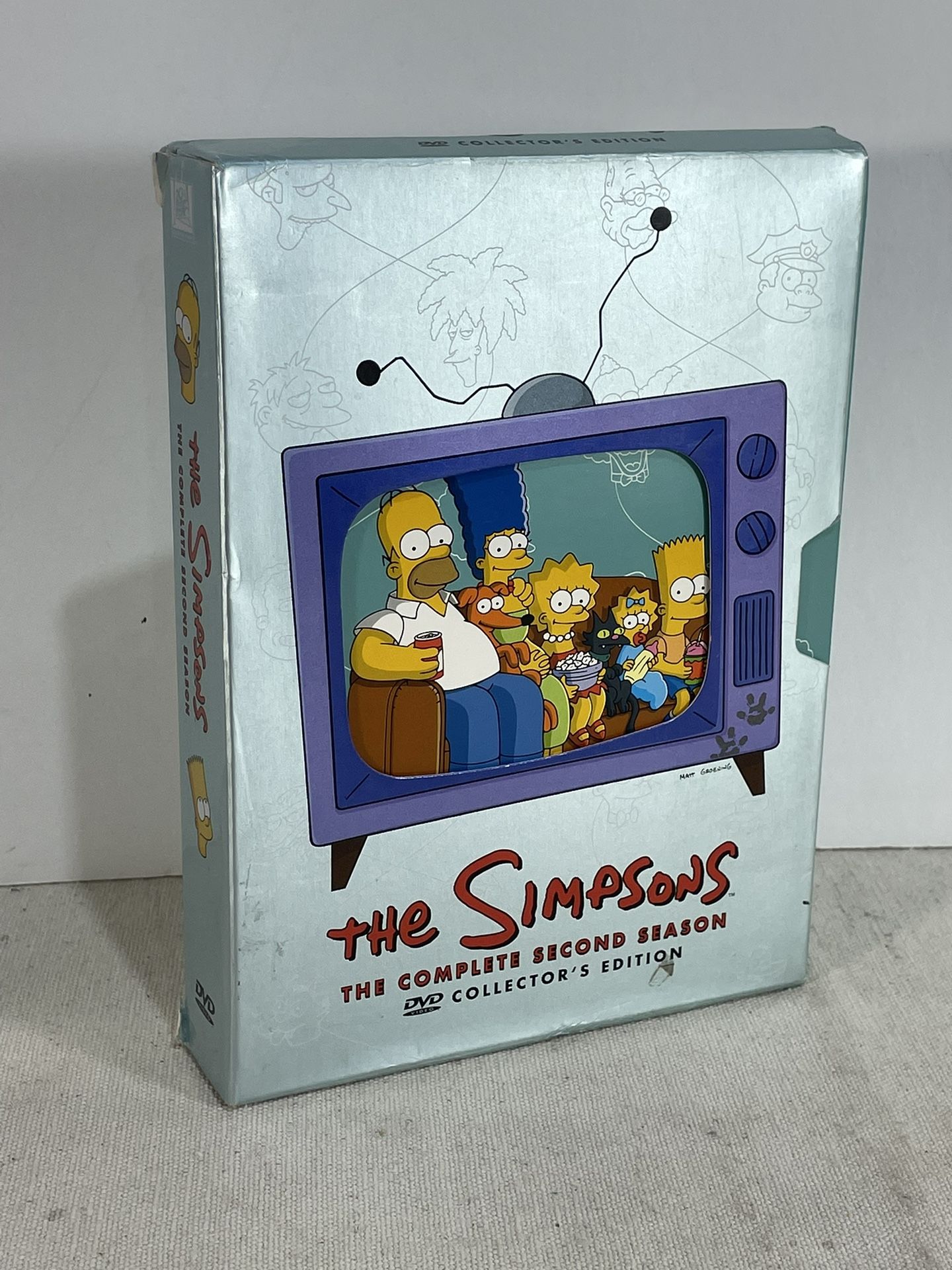 The Simpsons The Complete Second Season DVD 4-Disc Set TV Cartoon Collectors Ed