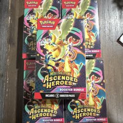 Pokemon Ascended Heroes Booster Bundle