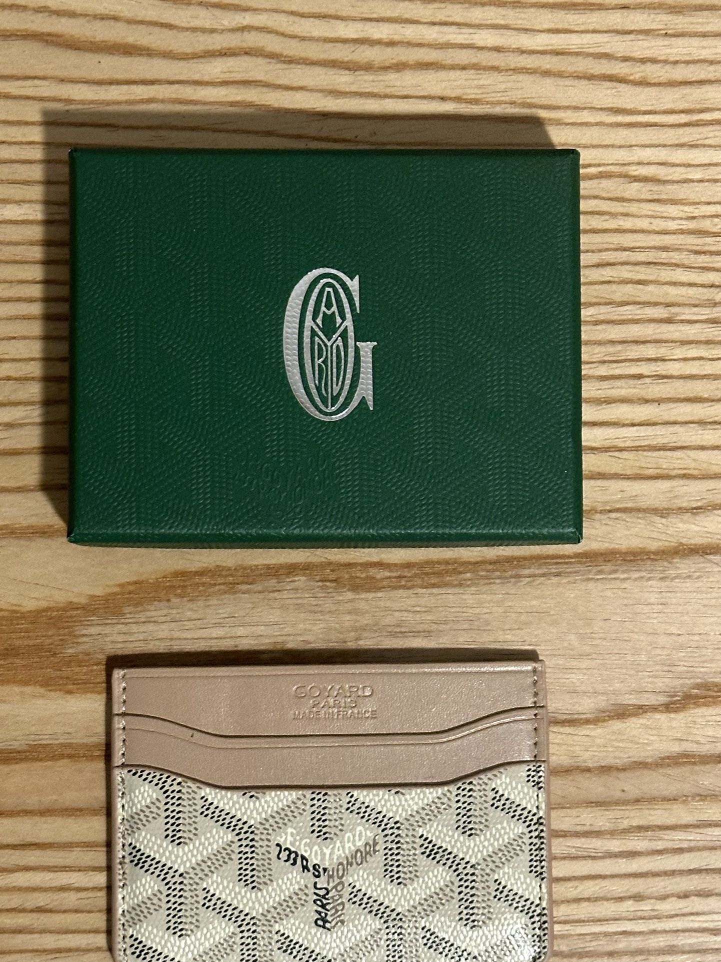 Tan Cardholder