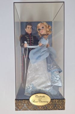 Disney Designer Fairytale Cinderella Prince Charming Limited Edition Doll Set