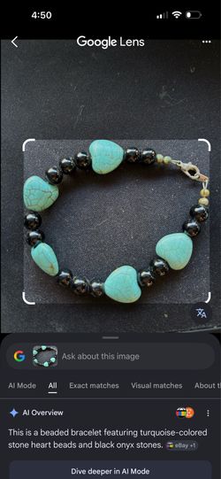Black onyx and turquoise stone beads with two pendants