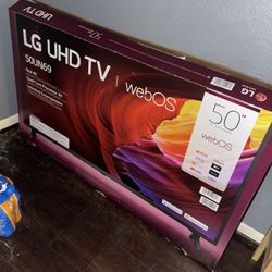 LG UHD TV 50”