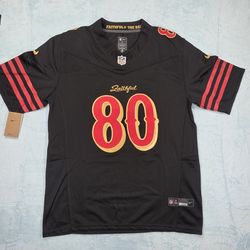 Men's 49ers Rivalry Jerry Rice #80 Jersey Size Large