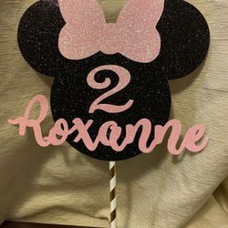 Minnie Cake Topper Custom