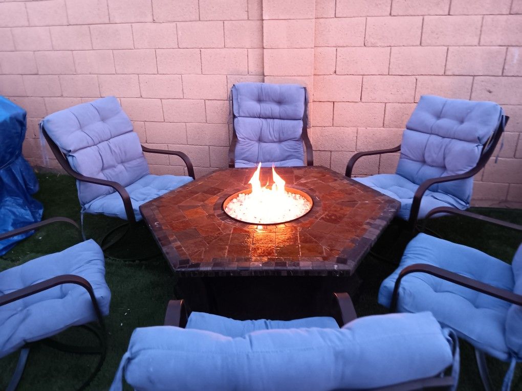 Patio Furniture Iron Heavy