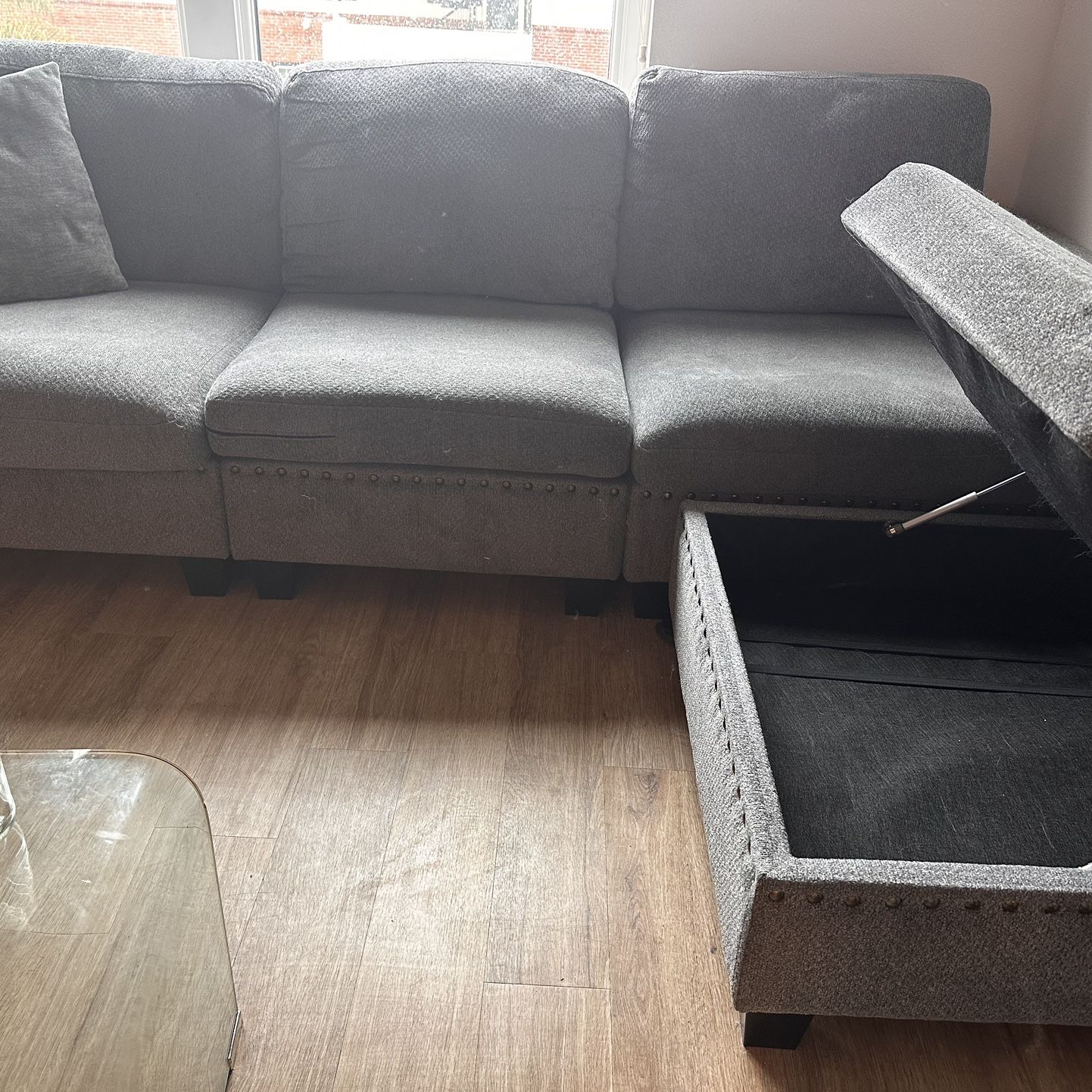 Couch/Movable Ottoman, Need Picked Up Today