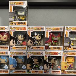 Dragon Ball Z Funko Pops 