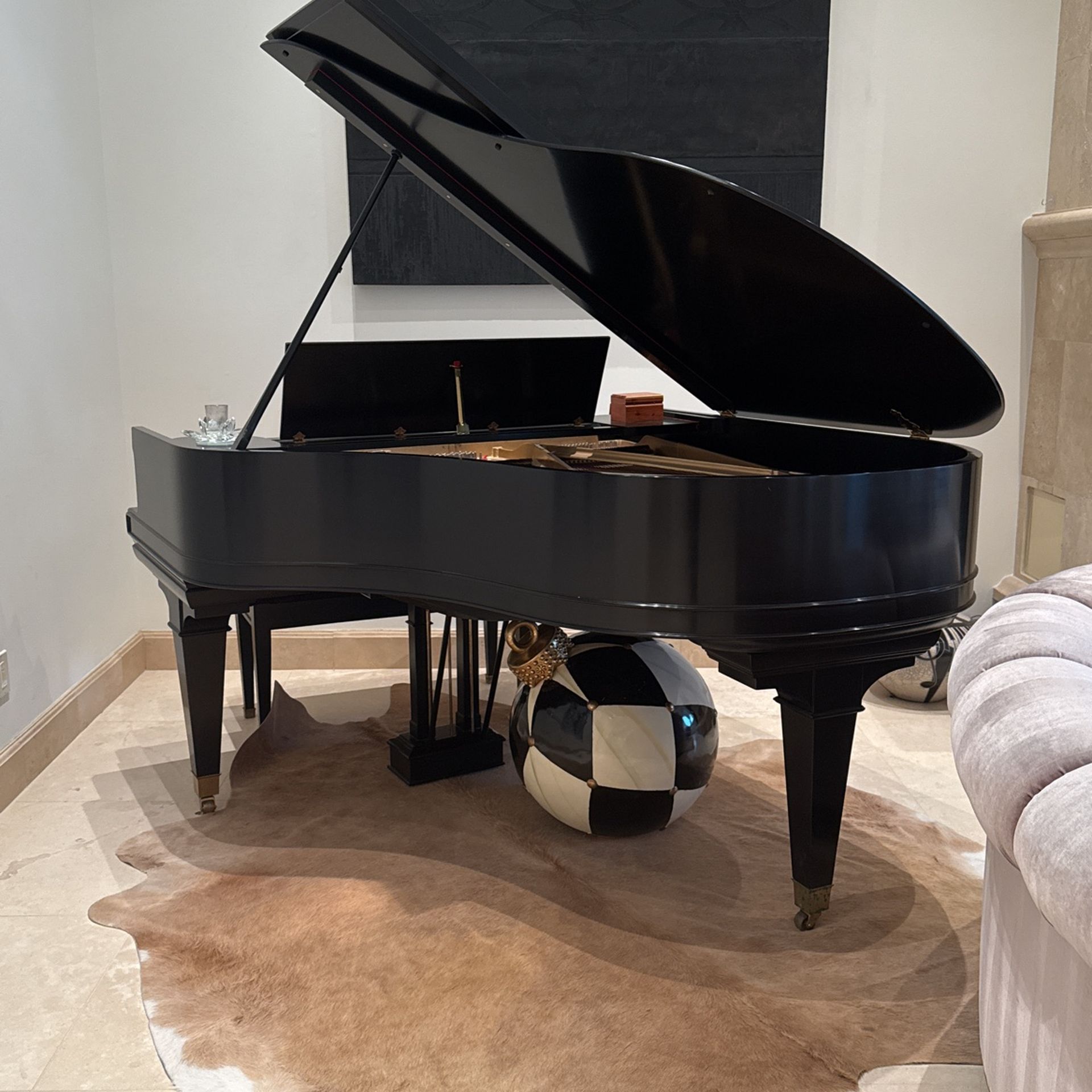 1906 Mason & Hamlin Baby Grand Piano In Black