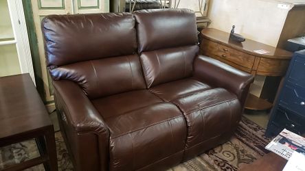 Lazy boy leather recliner loveseat