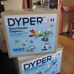 DYPER Smurftastic Diapers