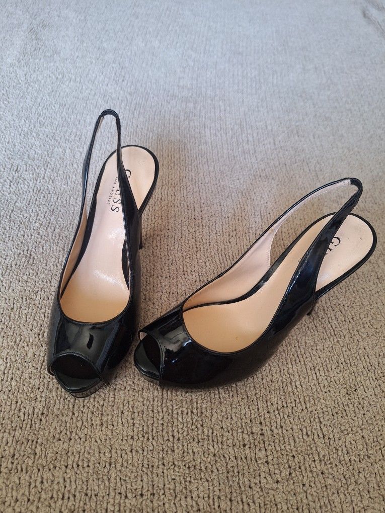 Guess Black Heels