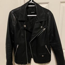 Leather Biker Jacket 