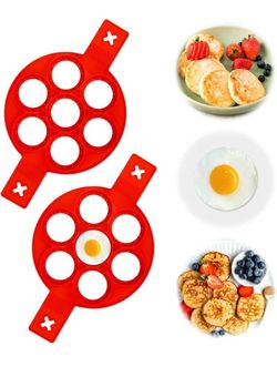 Brand New Set of 2 Non-stick Silicone Egg Ring/Pancake Mold *NEED GONE ASAP*