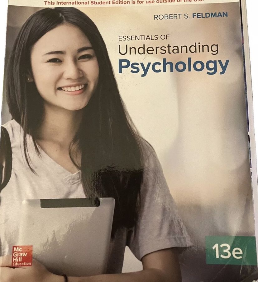Essentials of Understanding Psychology, 13th edition by Robert Feldman