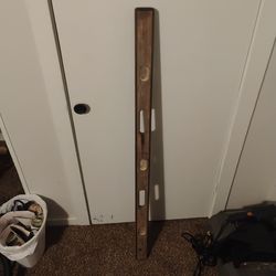 Vintage Johnson Wooden Carpenters level