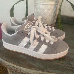 Adidas Campus 00s Grey Suede- Like New- Woman Size 9