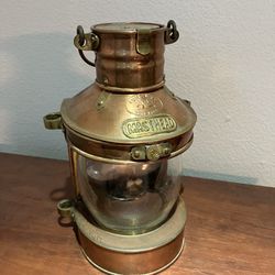 Antique Nautical Lamp