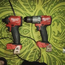 Milwaukee Impact Driver & Hammer Drill