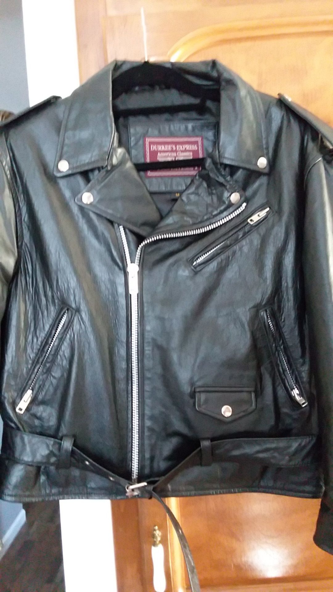 LEATHER JACKET (BIKER ) woman