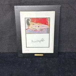 Hand Sign Marc Chagall Lithograph Print