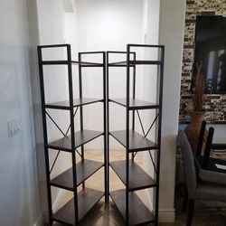 2 Shelving Units