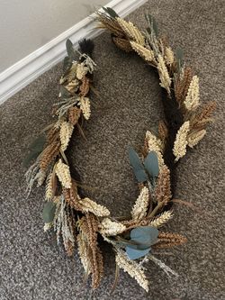 Primitive Rustic Fall Garland New