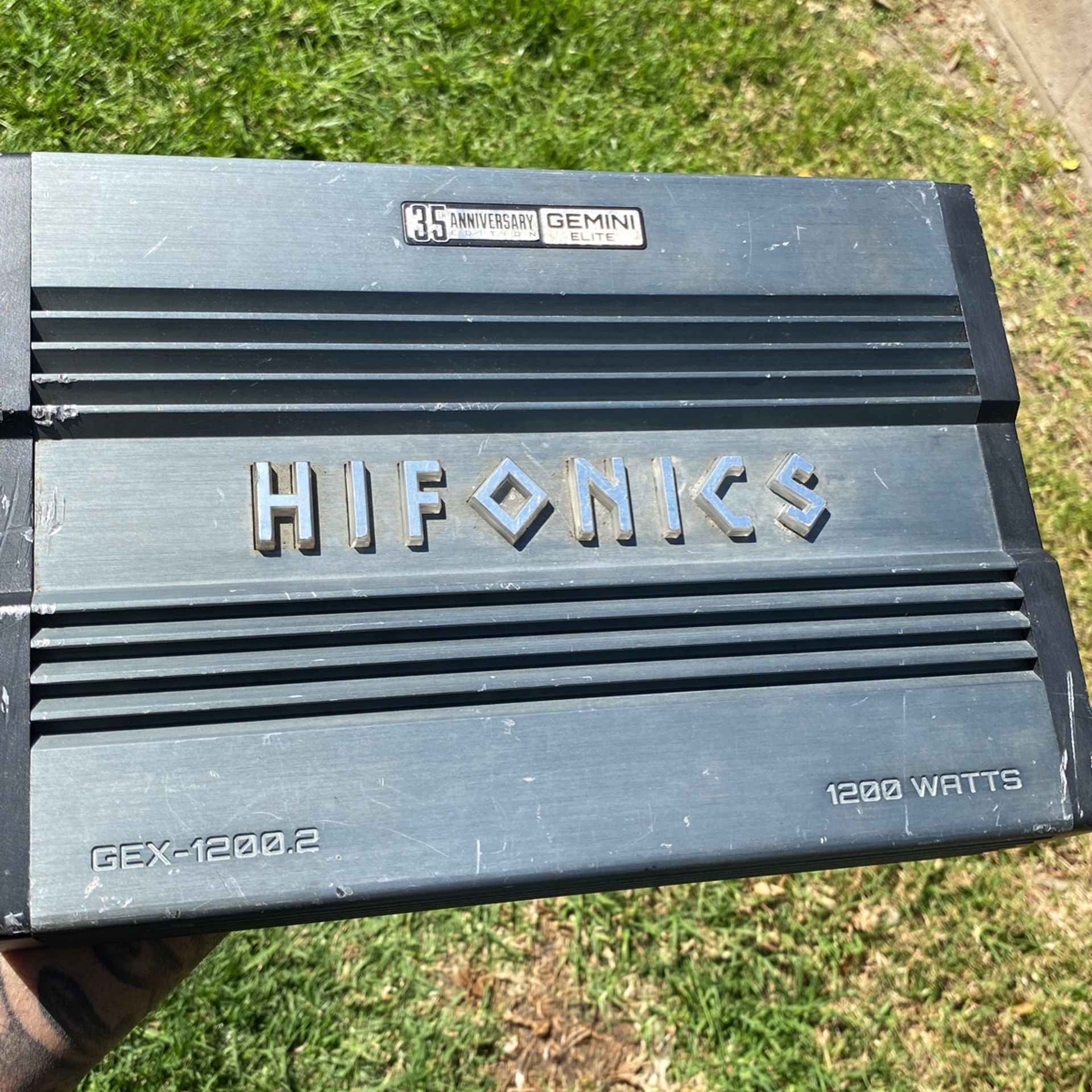 1200 Watt 2ohm Hifonics 2 Channel Amp