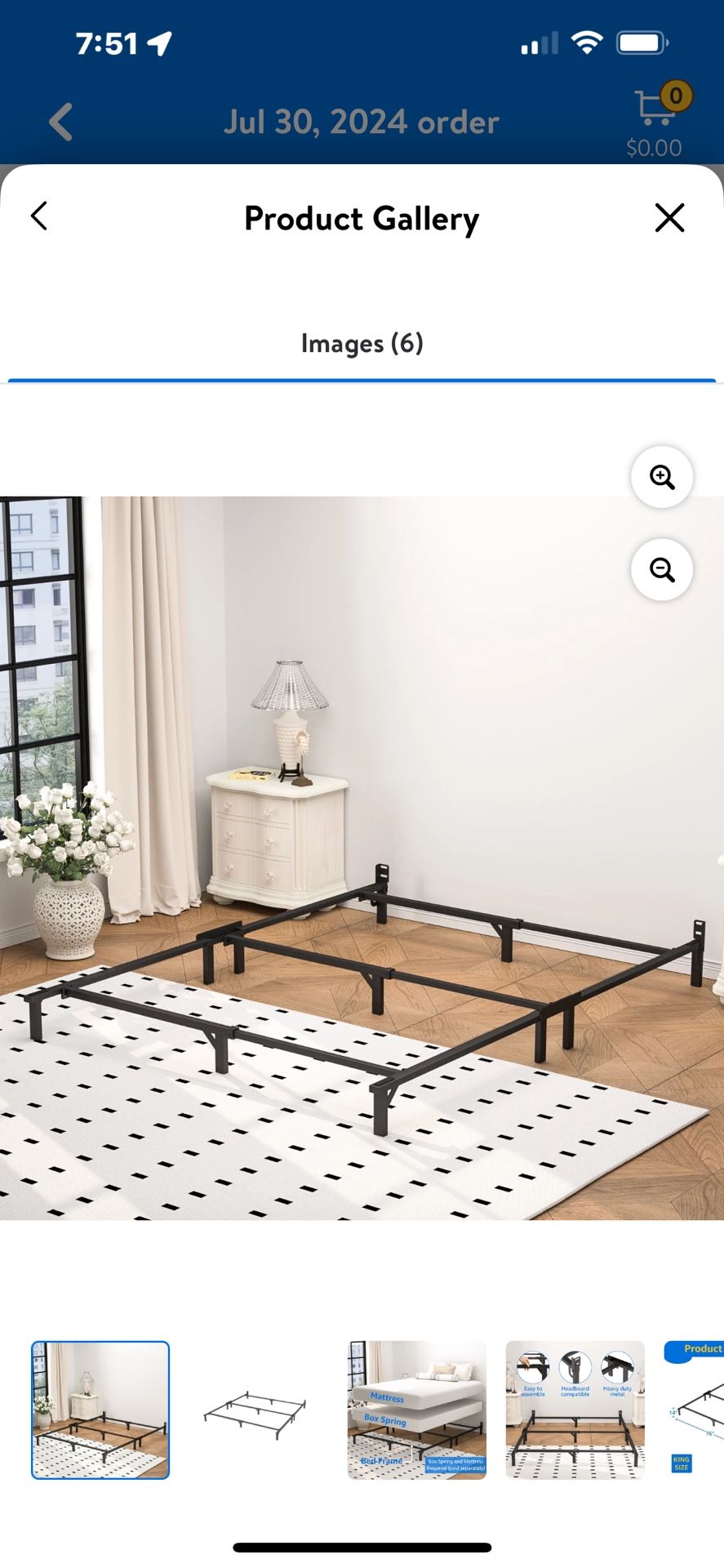King Bed Frame 