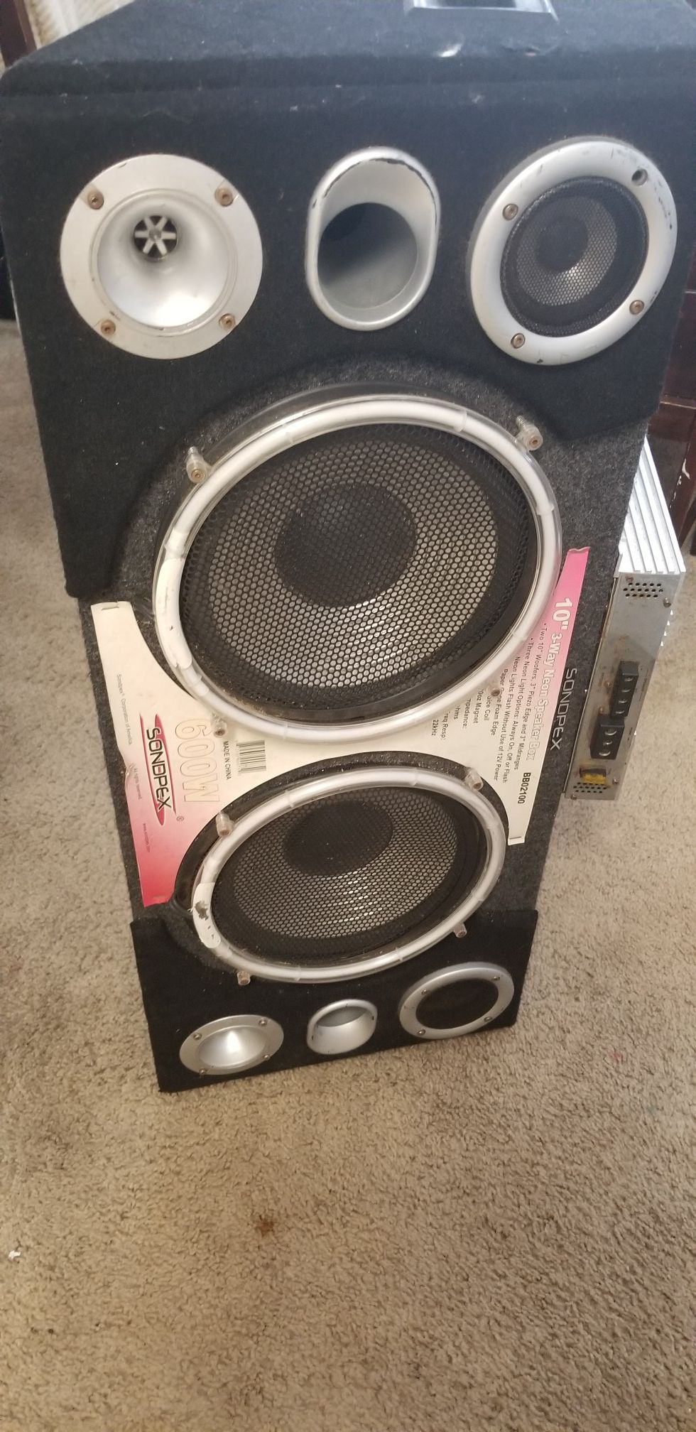 Speaker 600 watts end plant