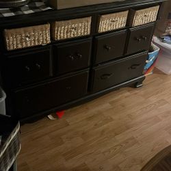Black Dresser Dining /living Room