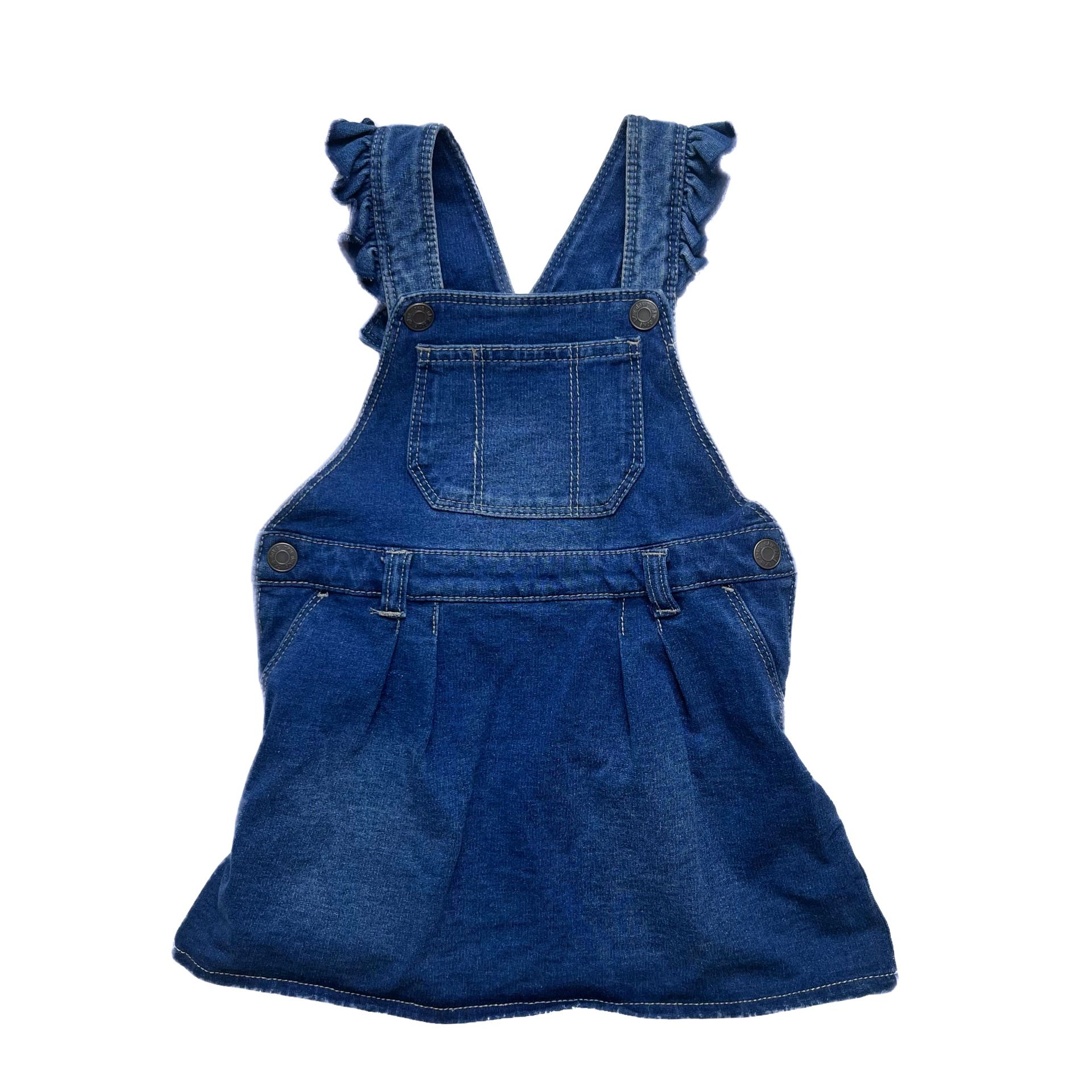 Denim Overall Dress 18 months 