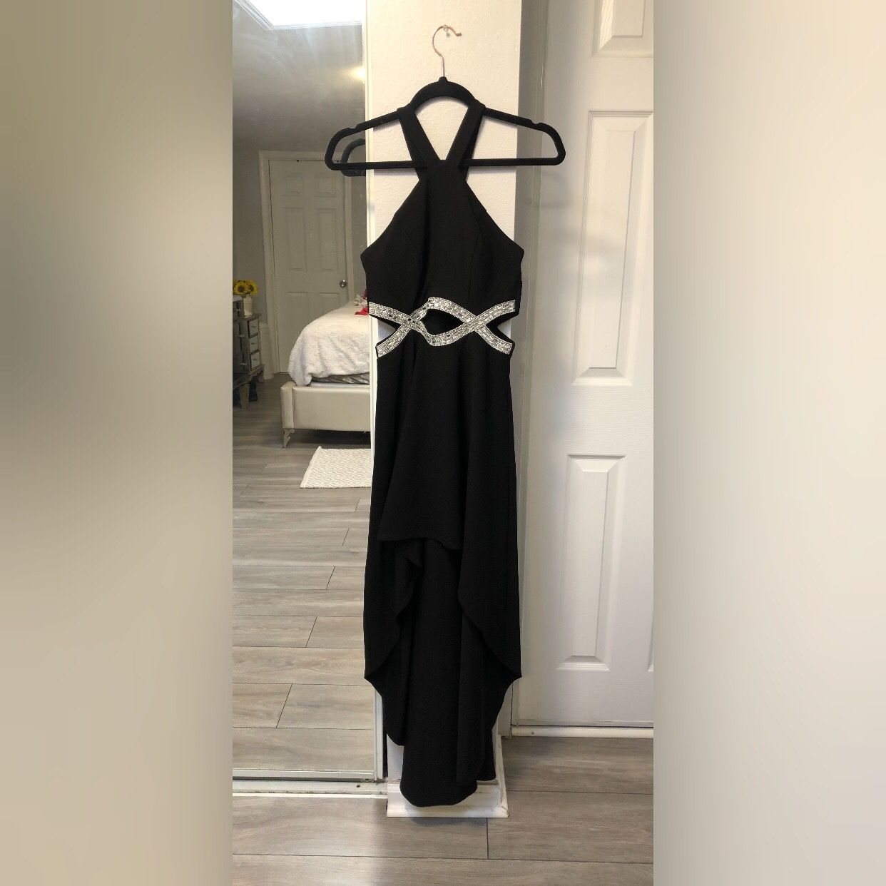 Wedding/Party Long Black Dress